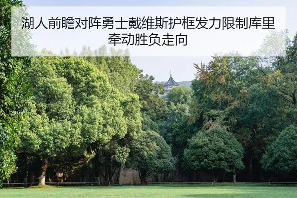 湖人前瞻对阵勇士戴维斯护框发力限制库里牵动胜负走向